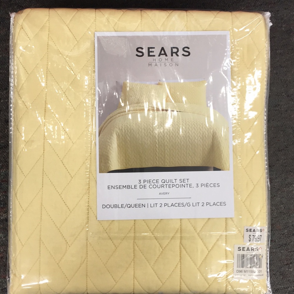 3 PC Quilt Set Queen